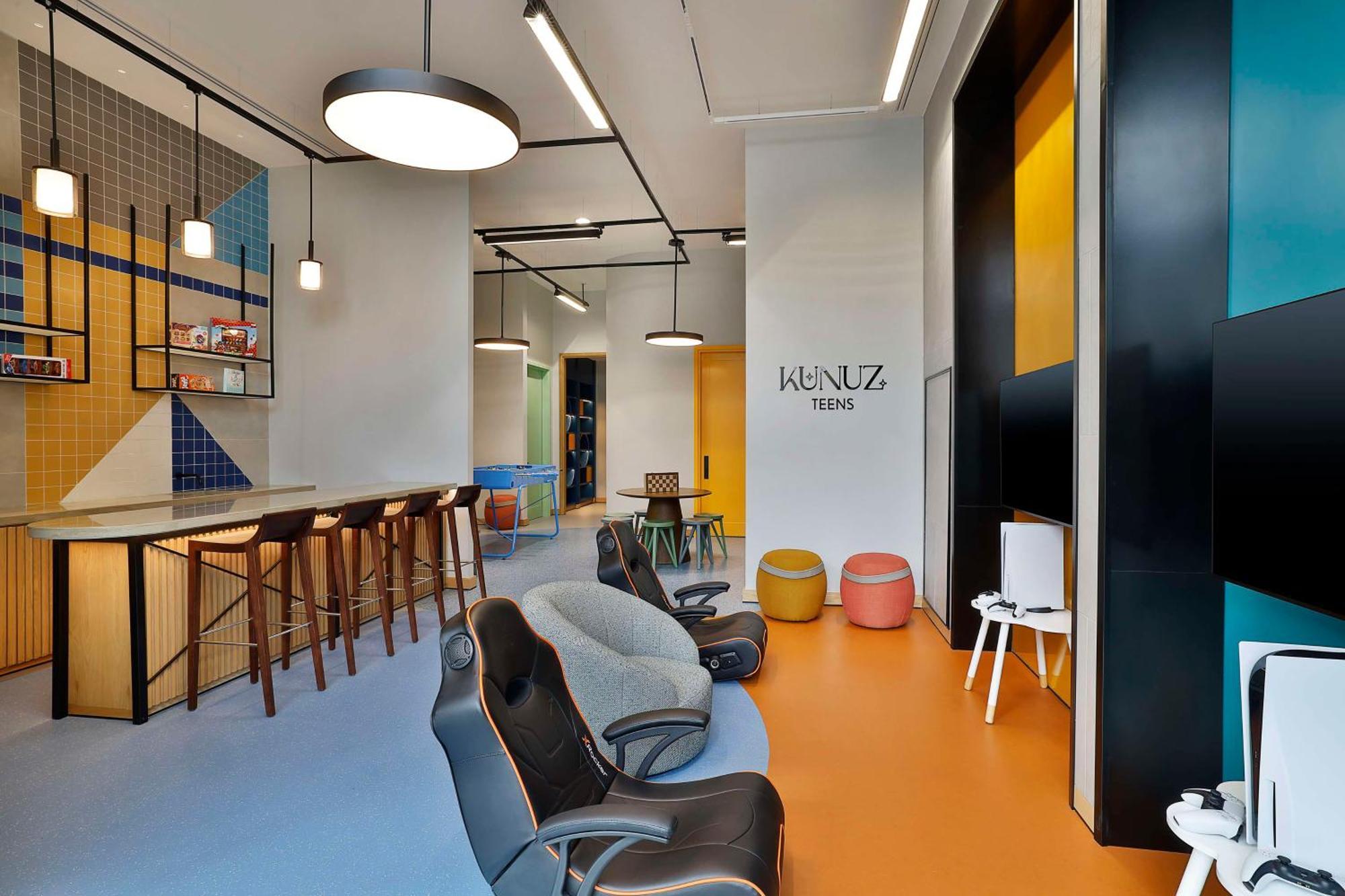 Waldorf Astoria Doha Lusail Екстер'єр фото The interior of the Kenz Teens