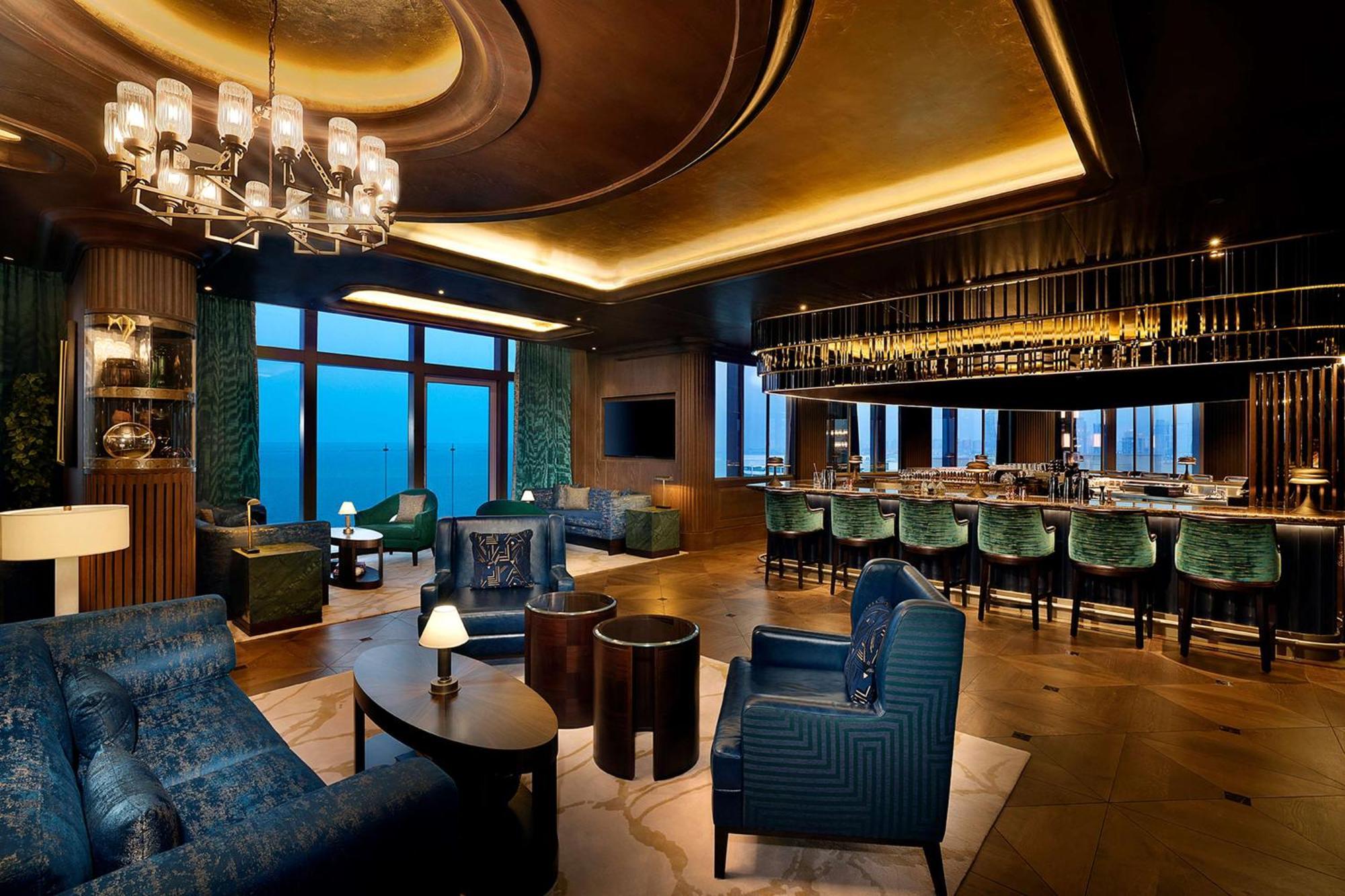 Waldorf Astoria Doha Lusail Екстер'єр фото The lounge at the Westin Seoul