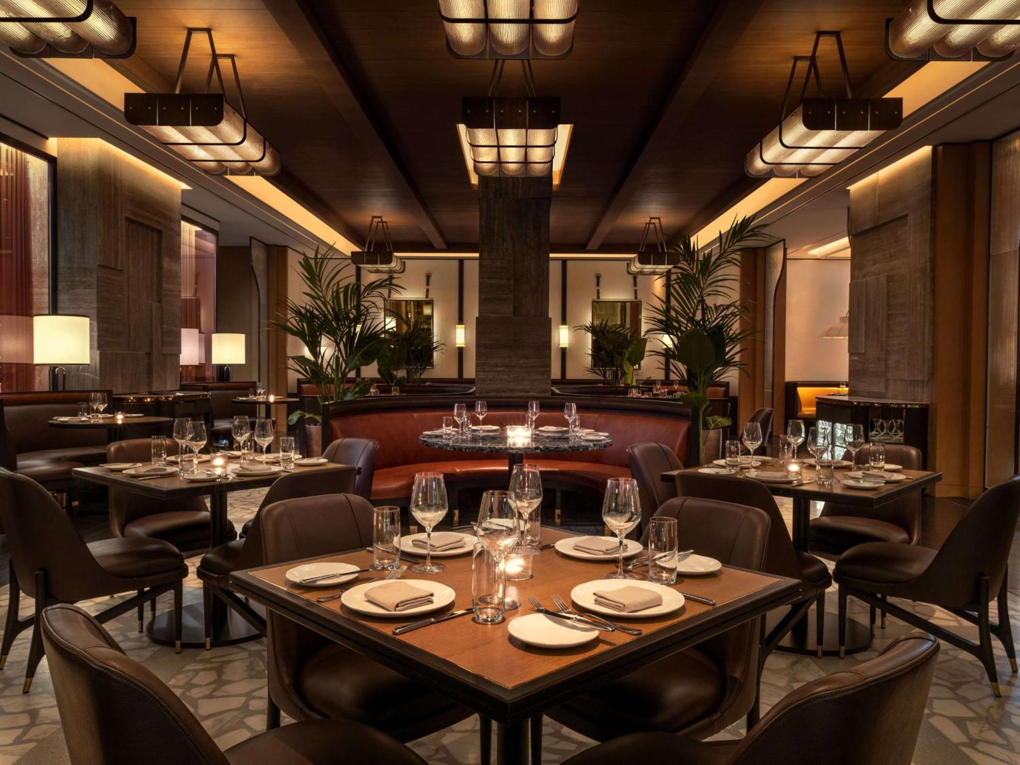 Waldorf Astoria Doha Lusail Екстер'єр фото The interior of the restaurant